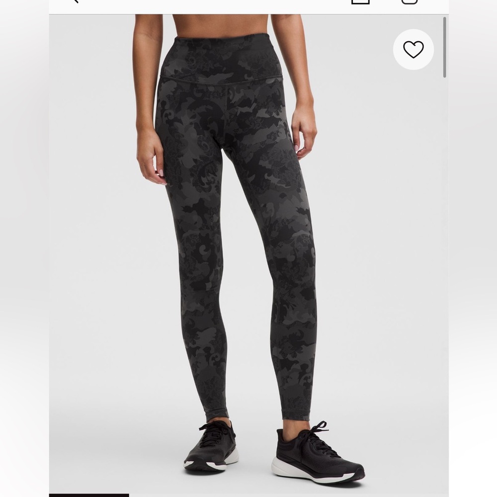 Lululemon Wunder Train High Rise Tight Legging